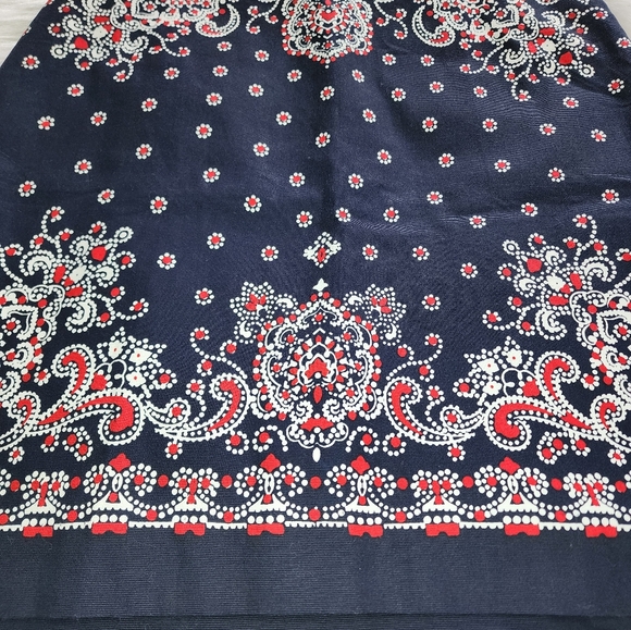 Talbots Bandana Dot Patten Skirt NWT - Picture 4 of 11